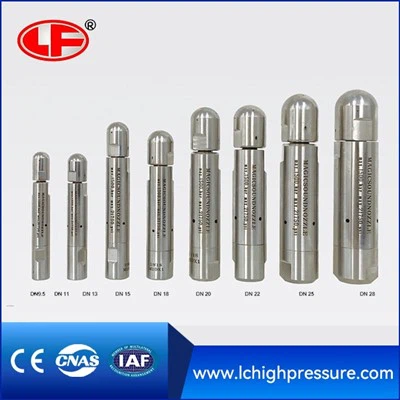 회전 튜브 세척 노즐